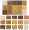 Mix 15 Color Glass Seed Beads Tube Beads Glass Bugle Beads Loose Kit for Jewelry Making DIY Craft Beading (Mix 15 Color, Gold)